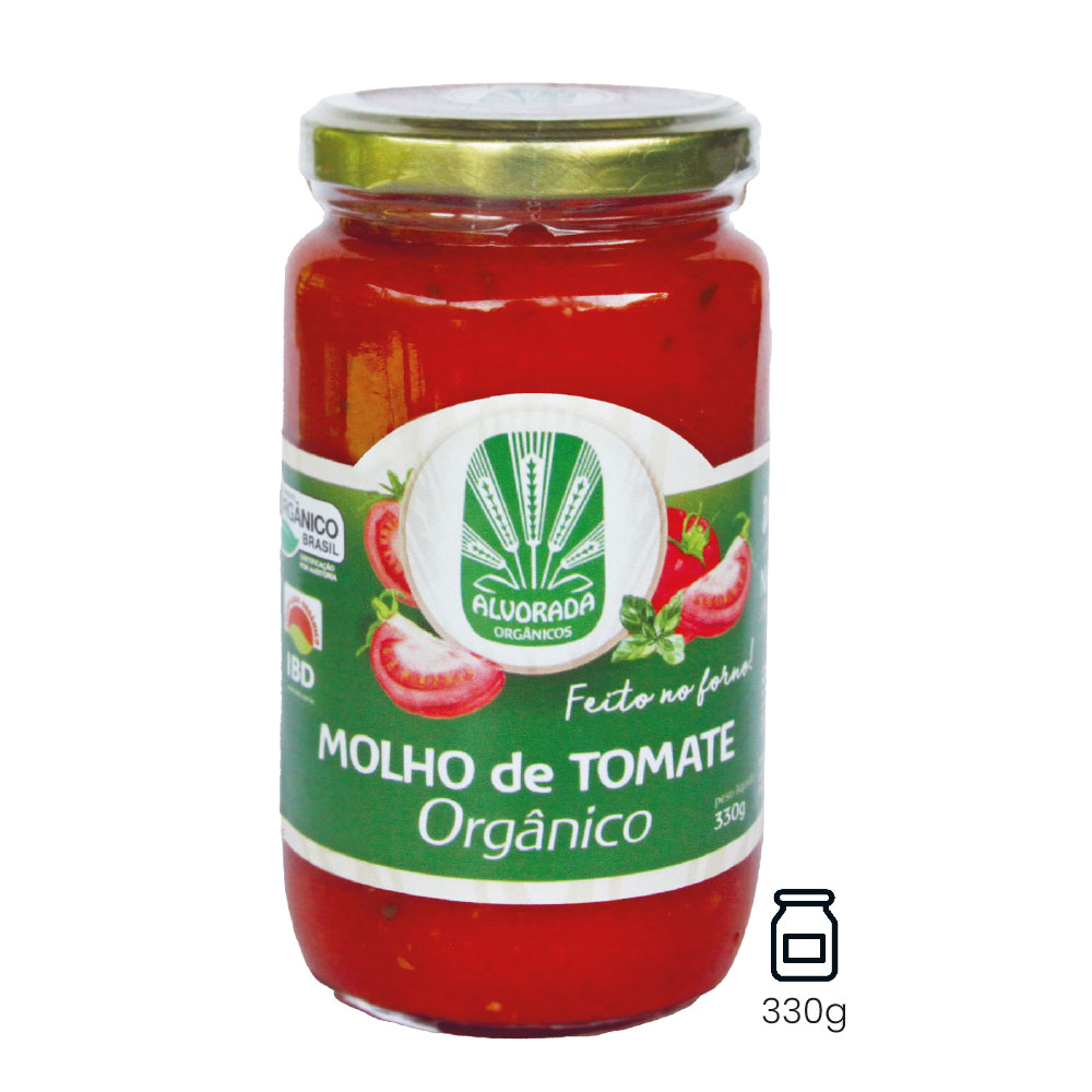 Molho de Tomate Orgânico