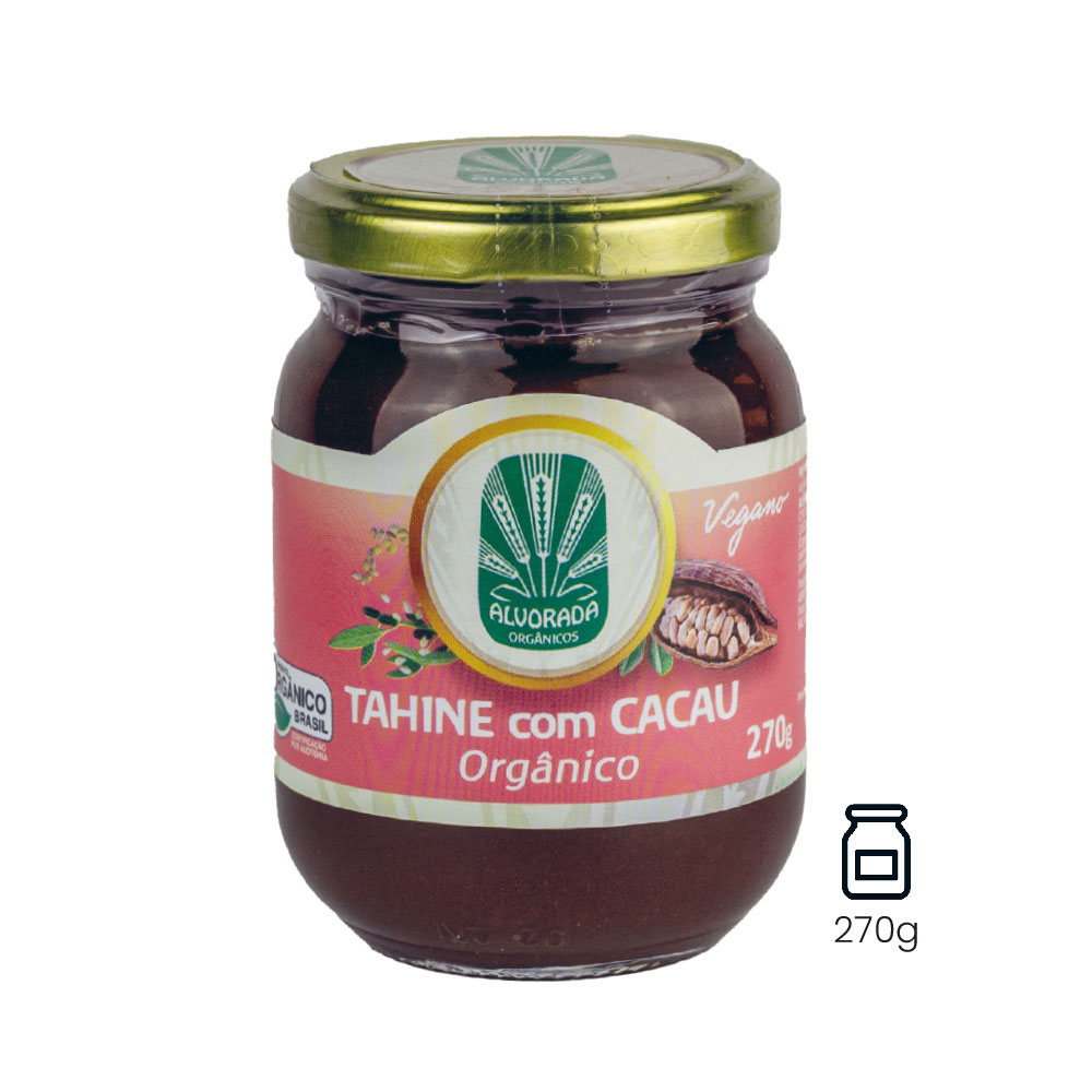 Tahine com Cacau Orgânico