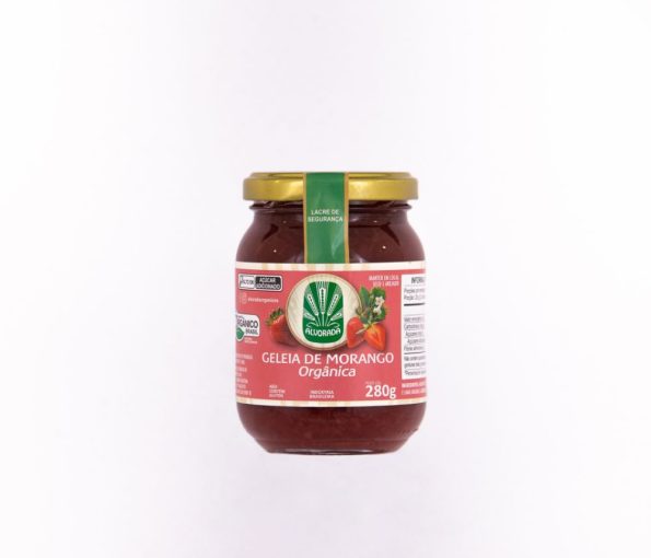 Geleia de Morango Orgânica Alvorada 280g