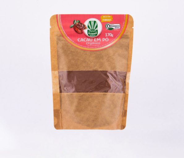 Cacau em Pó 100% Orgânico Alvorada 170g