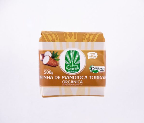 Farinha de Mandioca Torrada Orgânica Alvorada 500g