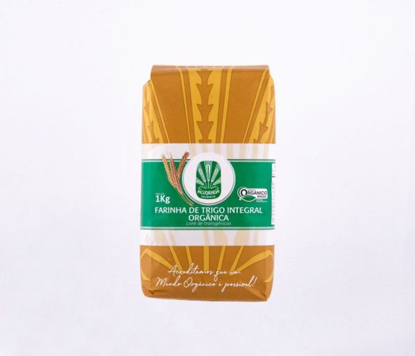 Farinha de Trigo Integral Orgânica Alvorada 1kg