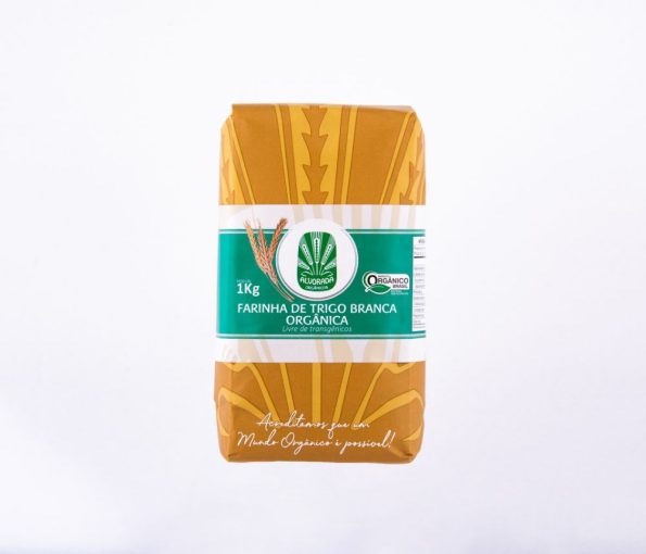 Farinha de Trigo Branca Orgânica Alvorada 1kg