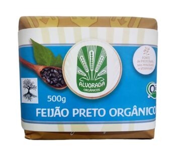 Feijão Preto Orgânico Alvorada 500g