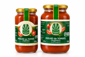 Molho de Tomate Orgânico Alvorada