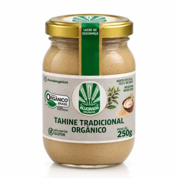 Pote de Tahine Tradicional Orgânico Alvorada